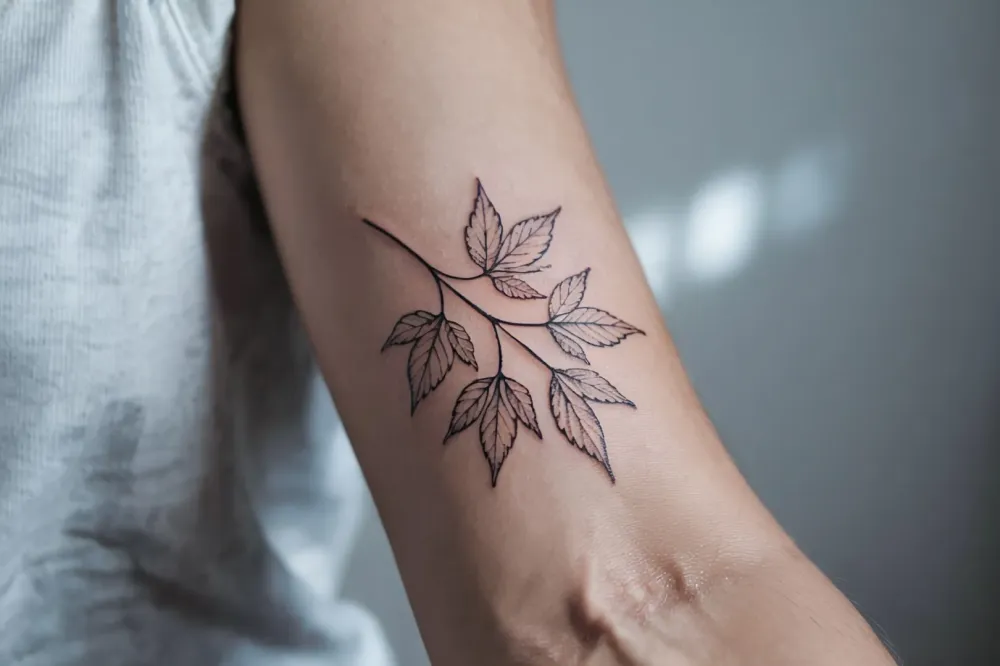 Tatouage fine line près de Vincennes